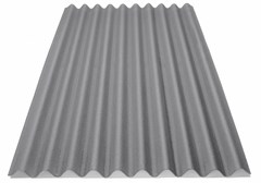 ONDULINE Asfaltová vlnitá deska BASE 9 INTENSE 200/85,5cm - šedá